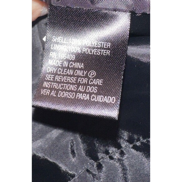 Tahari ASL Women's Black Two-Button Blazer Sport Coat Suit Jacket Size 6P - Picture 6 of 6